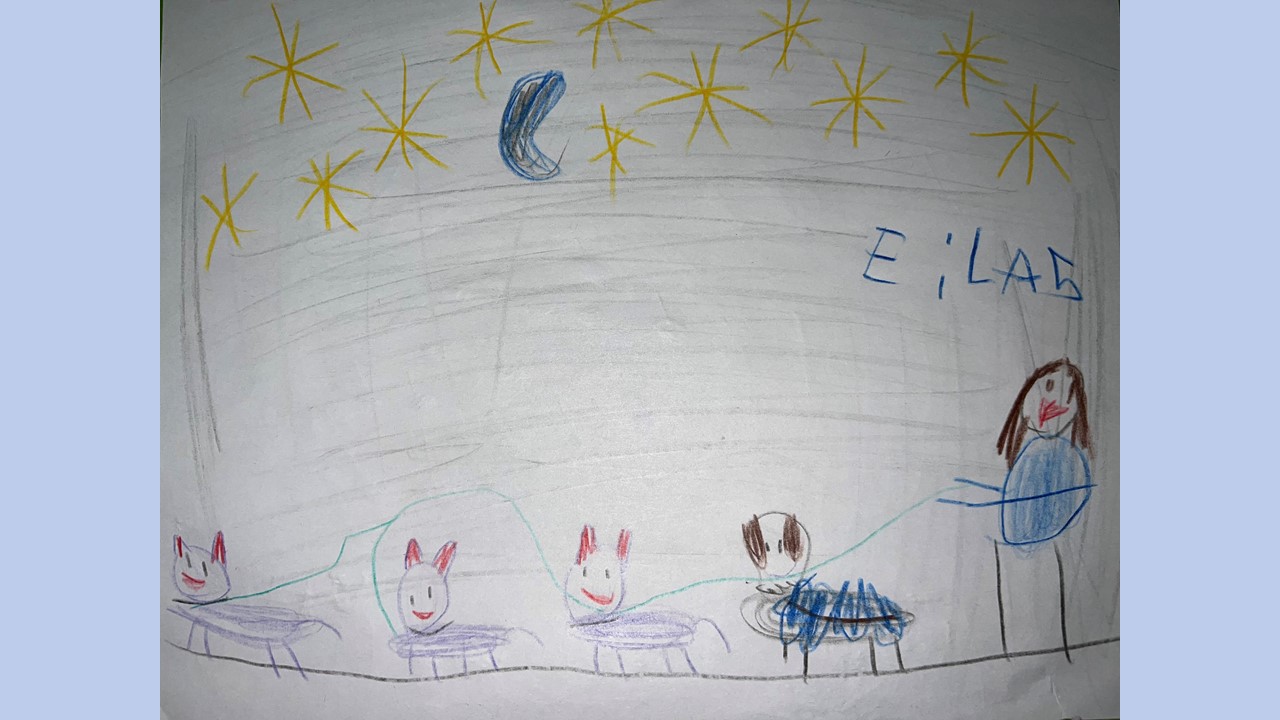 child's painting