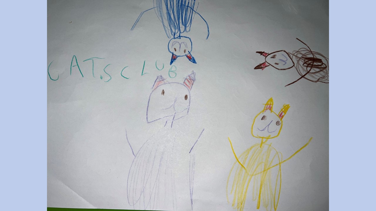 child's painting