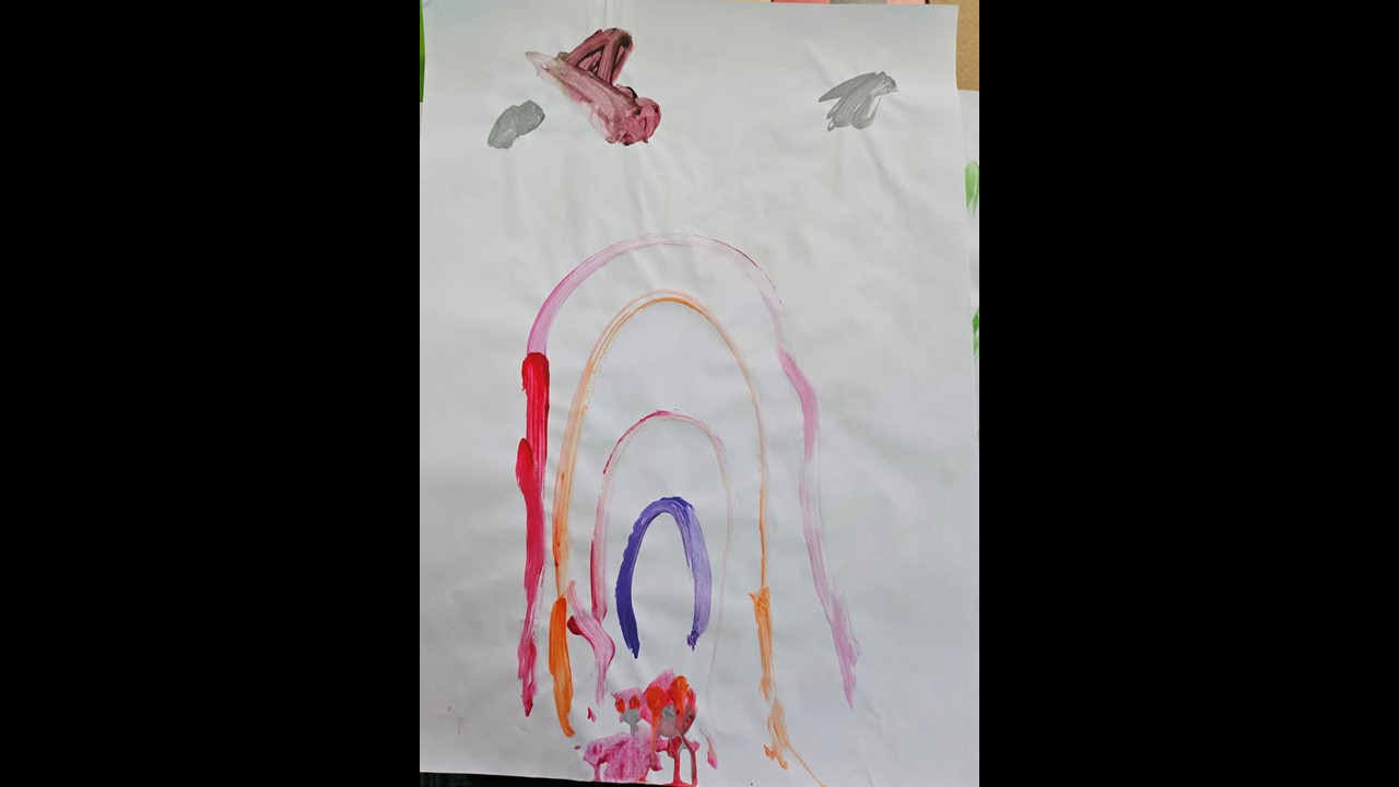child's painting