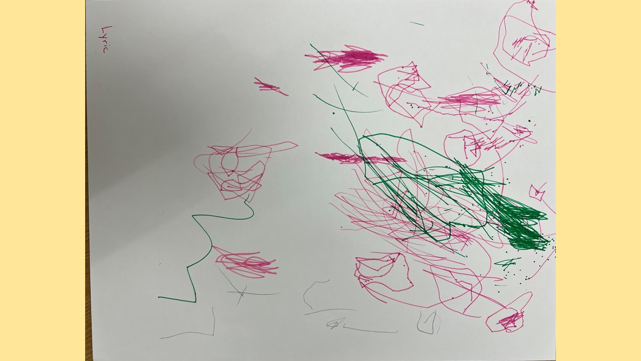 child's painting