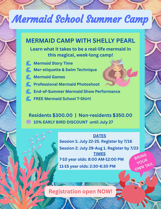 Mermaid School Summer Camp