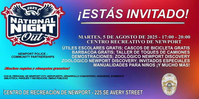 National Night Out 2025 - Spanish