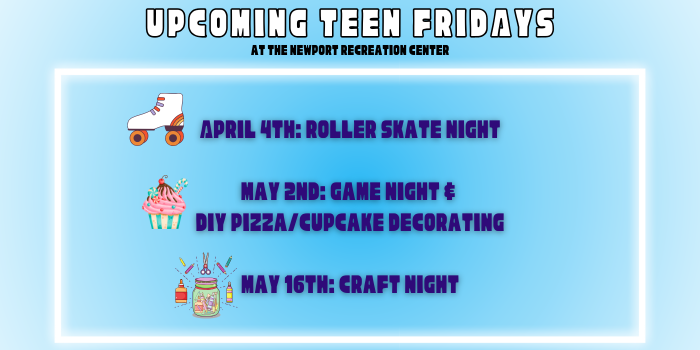 Upcoming Teen Fridays